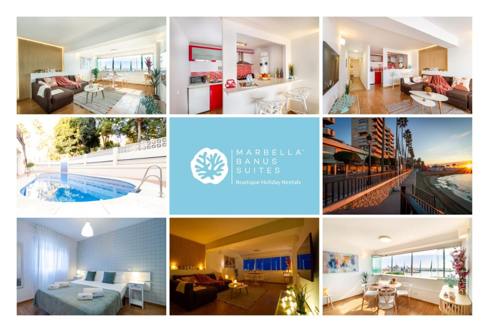Marbella Banus Suites - Marbella Beach Front Suite Apartment 客房 照片